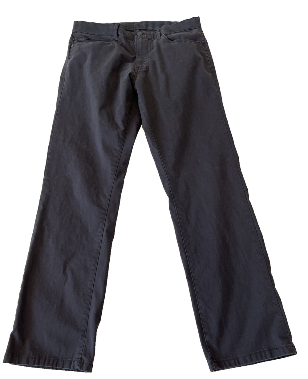 English Laundry Men's Chino Pants Sz 32x30 Gray Stretch Flat Front Pockets